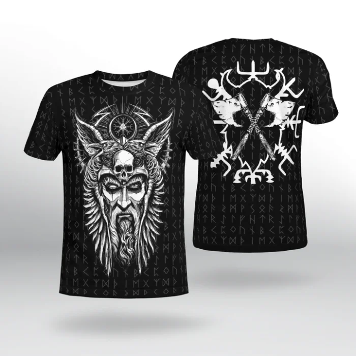 Viking Shirt Odin Vegvisir| Viking Hoodie, Viking Zip Hoodie