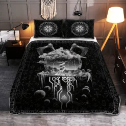 Viking Bed Set Viking Yggdrasil | Viking Bedding Set