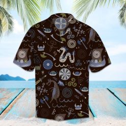 Viking Hawaiian Shirt Viking Artwork Funny
