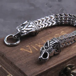 Viking Bracelet Rock Viking Dragon Charm Bracelet