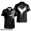 Viking Hawaiian Shirt Raven of Odin