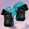 Viking Hawaiian Shirt Viking Odin