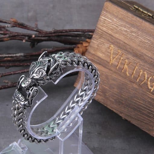 Viking Bracelet Vikings Jewelry Bear Raven Wolf