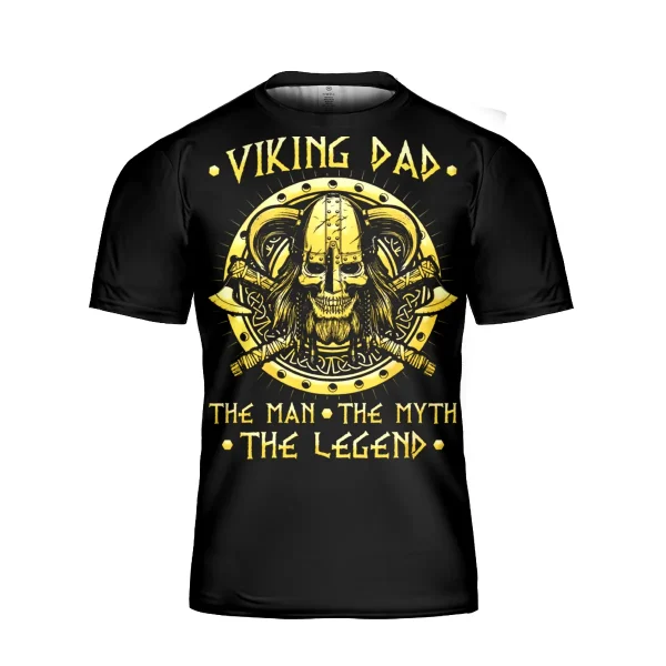 Viking Shirt Viking Dad The Man The Myth The Legend | Viking Father's Day Gifts Shirt