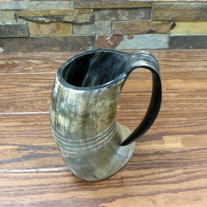 Viking Beer Stunning Horn Mug Personalized