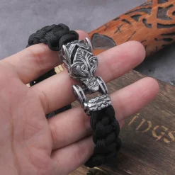 Viking Bracelets Wolf Men's handmade