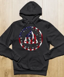 Viking Hoodie Rune 4th of July | American Independence Day