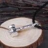 Viking Necklace Scandinavian Thor's Hammer Mjolnir