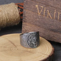 Viking Ring Norse Mythology Goddess Hel