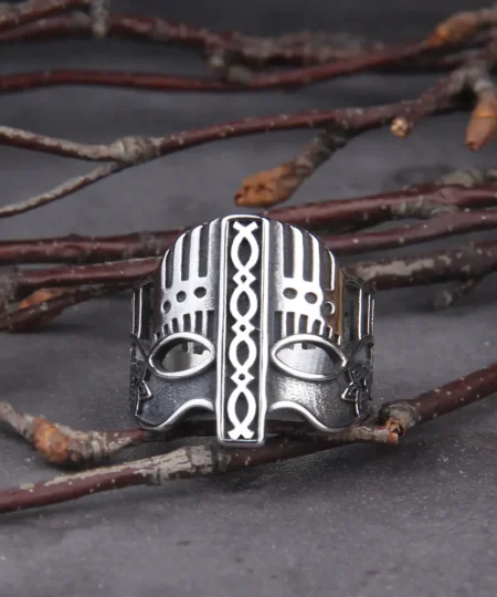 Viking Ring Spartan Warrior Helmet