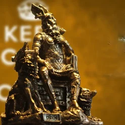 Viking Sculpture Odin Crafts Norse Mythology