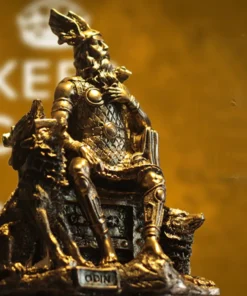 Viking Sculpture Odin Crafts Norse Mythology
