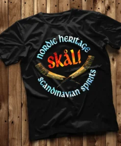 Viking Shirt National Beer Day Skal Nordic Heritage Scandinavian Sprits
