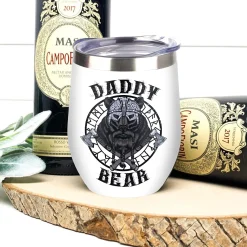 Viking Wine Tumbler Daddy Bear