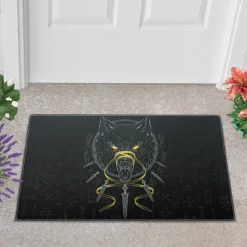 Viking Doormat Wolf