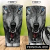 Viking Tumbler Wolf Viking Drinkware Personalized