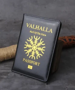Viking Wallet Valhalla Passport Cover Mythological