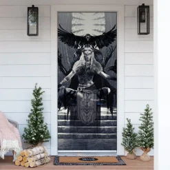 Door Cover Viking Hel Goddess