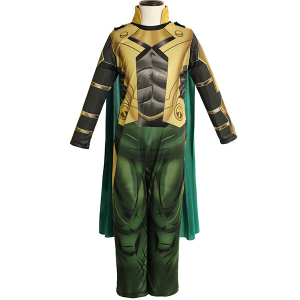 Halloween Costume Loki Cosplay Costume Only Kid Size