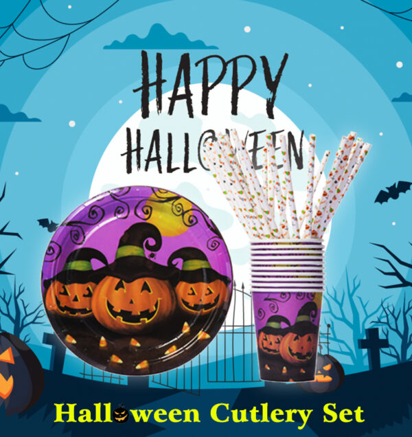 Halloween Cutlery Set