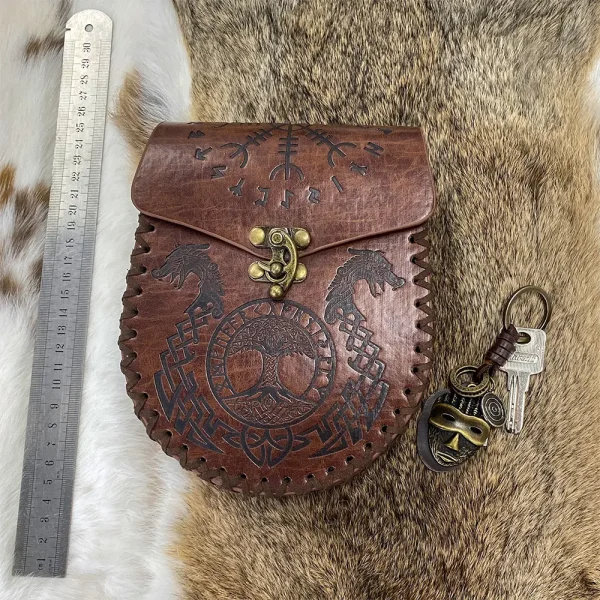 Medieval Viking Money Pouch Bag