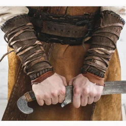 Medieval Viking Pirate Cosplay Leather Armor Arm Diy Viking costume Viking Halloween Costume