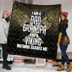 Viking Quilt Dad Viking Fathers Day Warrior