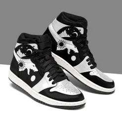 Viking Sneaker Boots Ying Yang Wolf Special