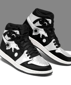 Viking Sneaker Boots Ying Yang Wolf Special