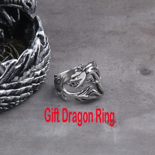 Viking Waterfall Incense Burner Ceramic Incense Holder Viking Dragon Ornam + Free Ring Dragon Viking