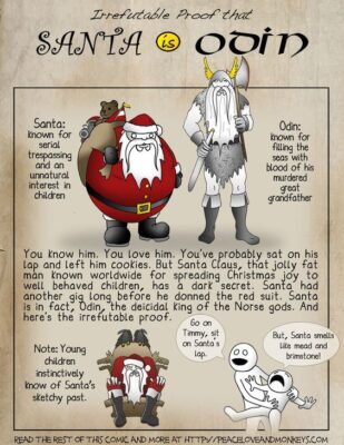 Santa is Odin