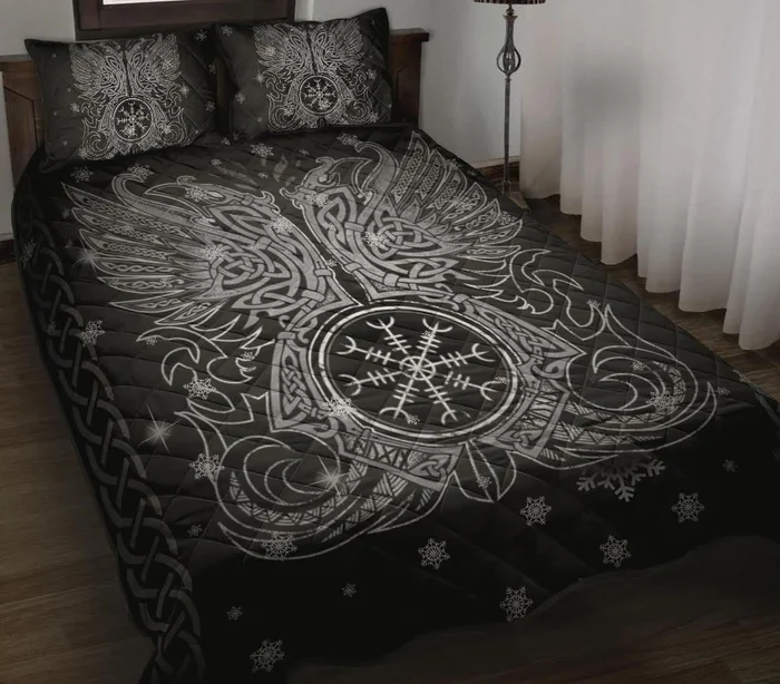 Viking Bedding Set Raven | Viking Bed Set Christmas
