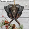 Viking Christmas Ornaments Shield Axe