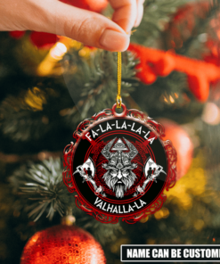 Viking Christmas Ornaments Viking Falalala Valhalla