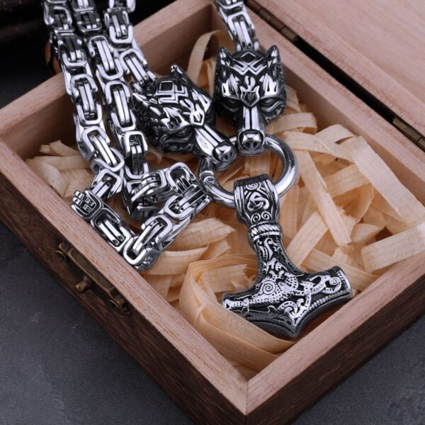 Viking Necklaces Nordic Classic Viking Thor's Hammer