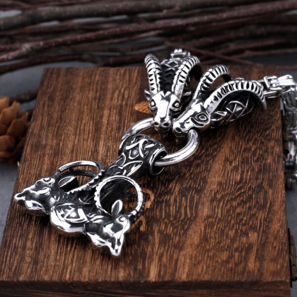 Viking Necklaces Viking Thor Hammer Anchor Pendant Ram Rune