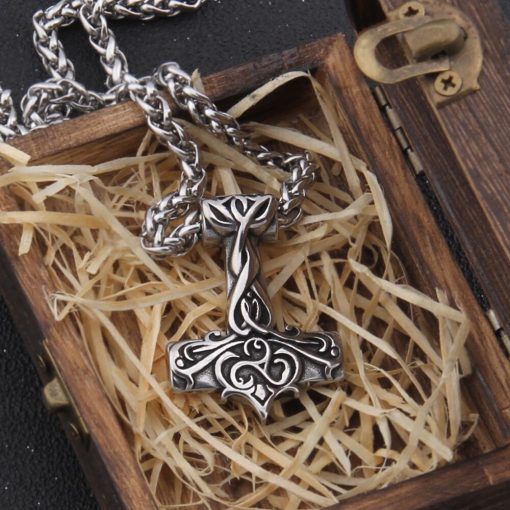Viking Necklaces Viking Thor's Hammer Mjolnir