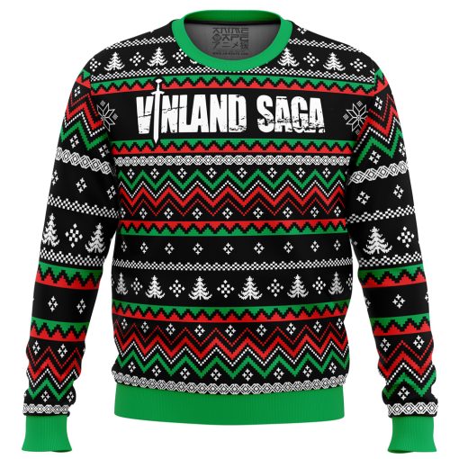 Viking Sweater Ship Vinland Saga Viking Christmas Sweater, Viking Ugly Christmas Sweater