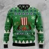 Viking Sweater Viking Deck Valhalla With Skulls Of Glory Viking Christmas Sweater