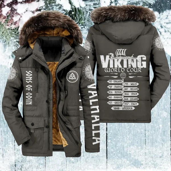 Parka Jacket Viking Sons Of Odin World Tour