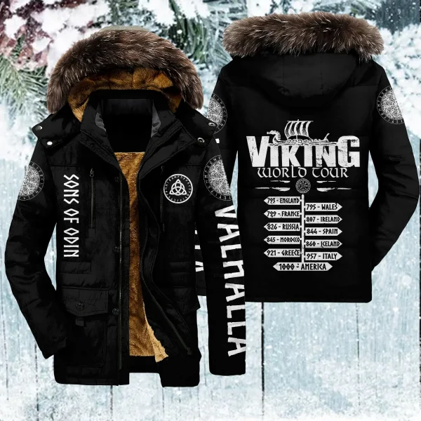 Parka Jacket Viking Sons Of Odin World Tour