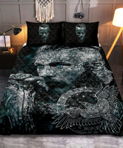 Viking Bedding Set Ragnar Lothbrok Raven Viking Bed Set