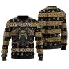 Viking Sweater Fa-la-la-Valhalla Odin Viking Christmas Sweater, Viking ugly Christmas Sweater