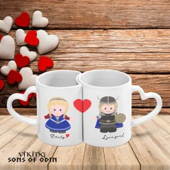 Viking Mug Heart Gifts For Valentine Viking Valentine Mug