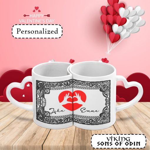 Viking Mug Heart Gifts For Valentine Viking Valentine Mug