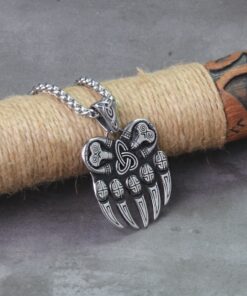 Viking Necklaces Viking Bear Paw