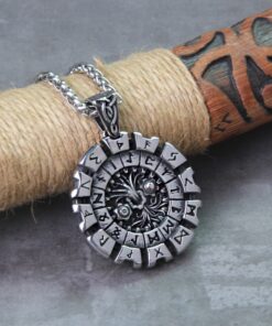 Viking Necklaces Viking Rune Three Of Life