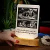 Viking Photo Night Light Filmstrip Photo Personalized Desk Lamp as Gift for Valentine