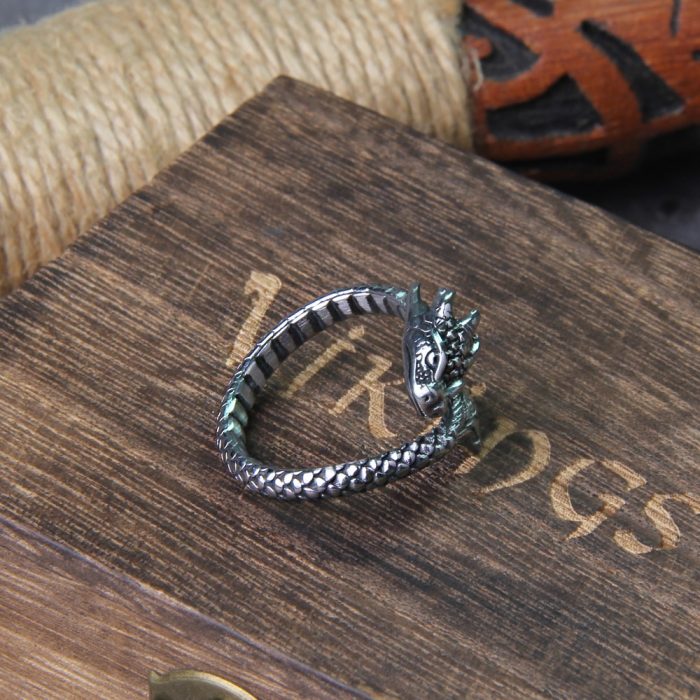 Viking Ring Norse Mythology Odin Raven Rings