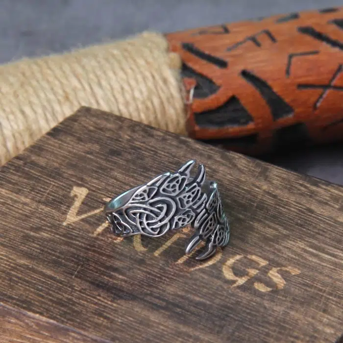 Viking Ring Viking Bear Clasp Odin Scandinavian